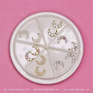 Moon-shape Charms set for Nails art design