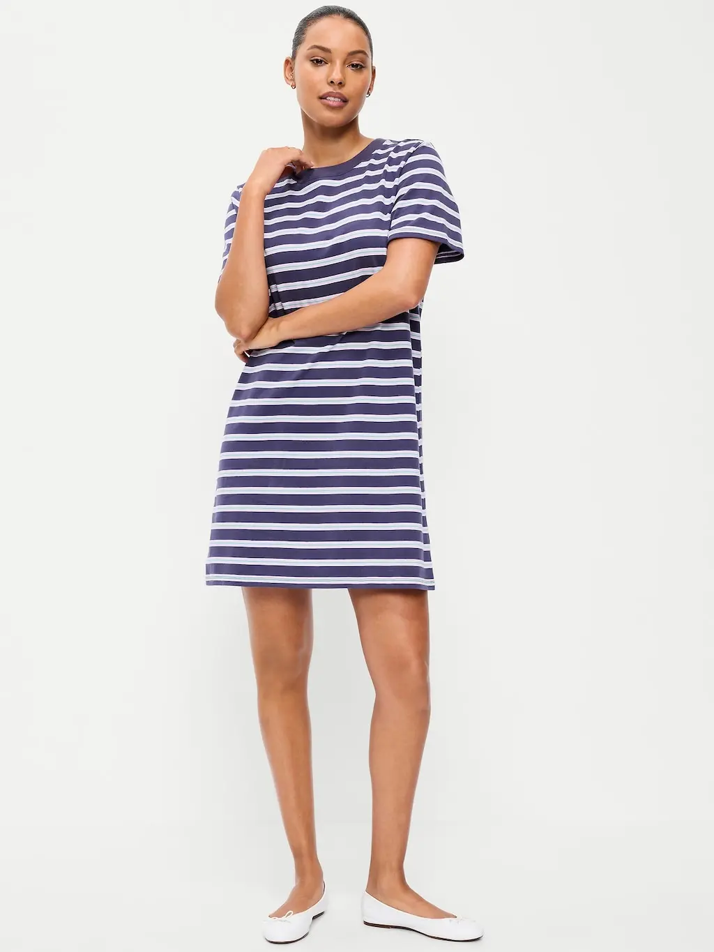 Old Navy Women's Vintage Crew-Neck Mini T-Shirt Dress Old Navy Women's Vintage Crew-Neck Mini T-Shirt Dress