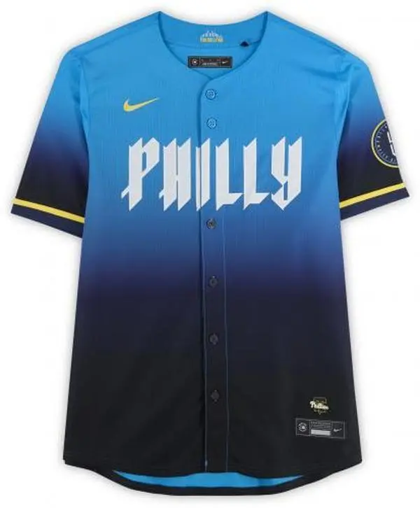 Framed Zack Wheeler Philadelphia Phillies Autographed Light Blue City Connect Limited Jersey - Fanatics Authentic Certified - MLB Memorabilia