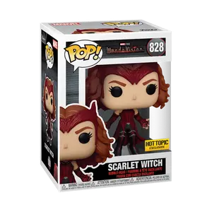 Funko Pop! WandaVision - Scarlet Witch (Levitating) #828 Exclusive (Sticker may vary) Collectible Pop Vinyl Figure