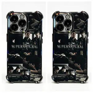 S-Supernatural SPN Dean And Sam Phone Case Compatible for iPhone 17, 16, 15, 14, 13, 12, 11 Pro Air Plus ProMax and Samsung S26-S22 Plus shock-absorbing phone cases, fashionable gift.