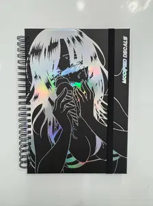 Wet & Delicious Lewd Anime  Reusable Holographic Sticker Book
