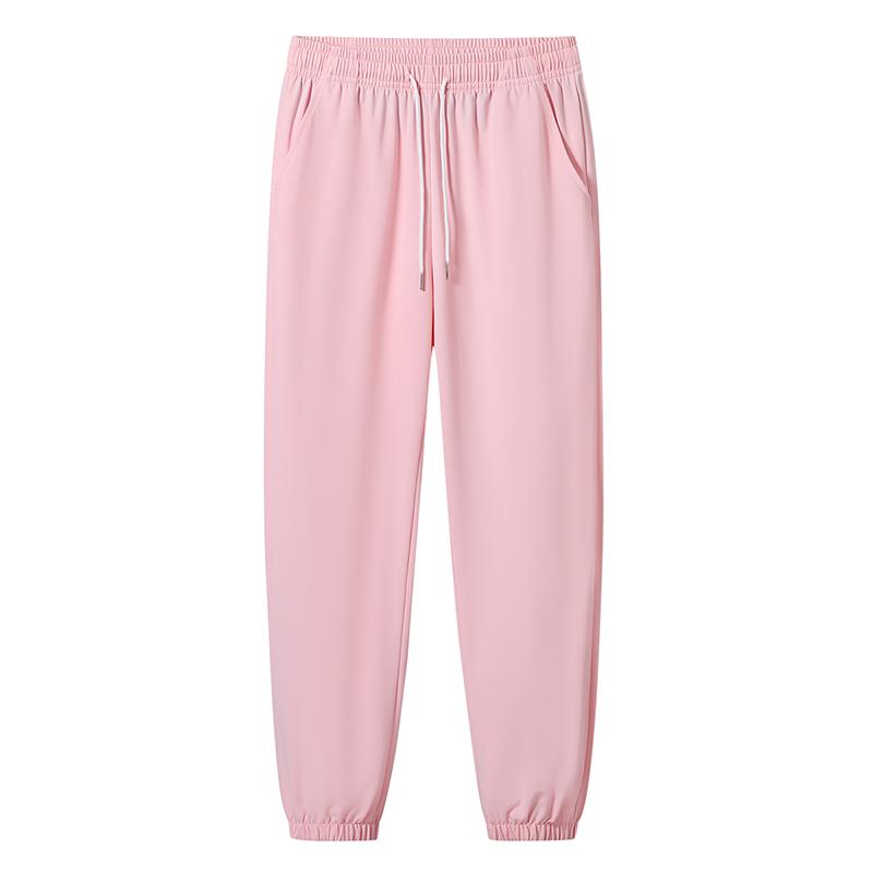 Pack of 3 women’s fashion casual solid-color lightweight breathable jogger pants with stretch, drawstring waist, and large pockets—suitable for sports, streetwear, everyday wear, etc.