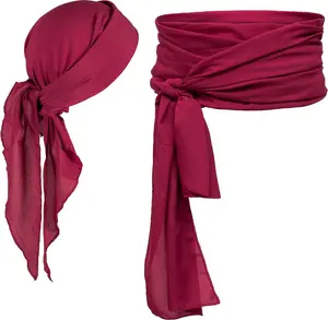 Costume Accessories: Plus Size Pirate Scarf Belt Waist Sash and Head Bandanas for Halloween Women MenGift