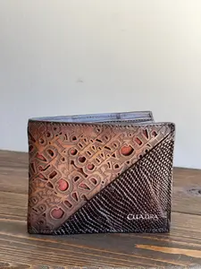 CUADRA CARTERA PIEL DE Teju - Miel