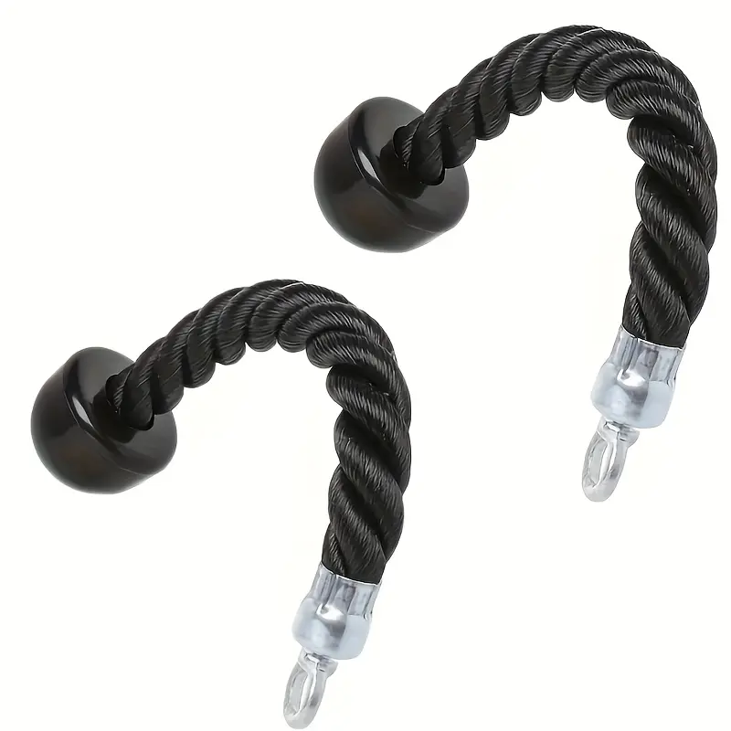 Heavy Duty Triceps Rope - Home Fitness Non-Slip Puller Accessory Heavy Duty Triceps Rope - Home Fitness Non-Slip Puller Accessory