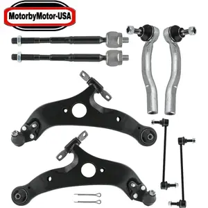 Front Lower Control Arms Tierods Sway Bars for 2004 - 2010 Sienna Control Arms