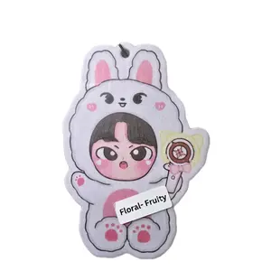 Kpop Theme Eco-Friendly Car Air Fresheners with upto 2+ Week Scents Reusable Sz Car Fragrance