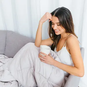 Luna Luxe Bamboo Weighted Blanket