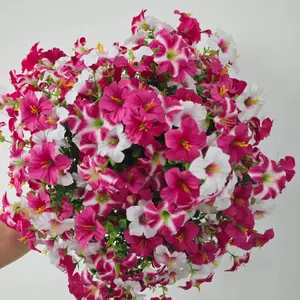 20 Pack Artificial Morning Glory Flowers, Realistic Faux Floral Decor, Home Decoration Bouquet, UV Resistant, No Maintenance, Indoor Outdoor Decoration, Artificial Flower Bouquets, Decorative Artificial Flowers, Artificial Flower Decorations