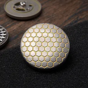 Titanium Alloy Honeycomb Push Plate, Office Stress Relief Toy, Dinging Brand, Relaxing Desk Accessory, Perfect Gift Idea