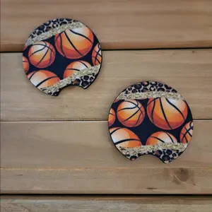 Basketball Car coasters