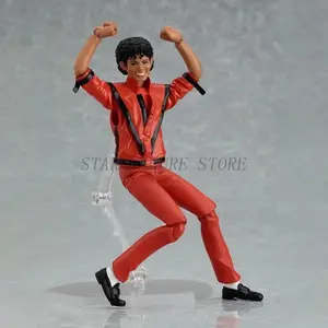 Figma 096 Michael Jackson Action Figure 14cm PVC Collection Decoration Smooth Criminal Movable Figurine Anime Jackson Model Toys