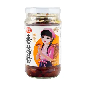 ZHONGJING Orleans Style Mushroom Sauce - Savory & Delicious Shiitake Condiment, 230g (Random Packaging)