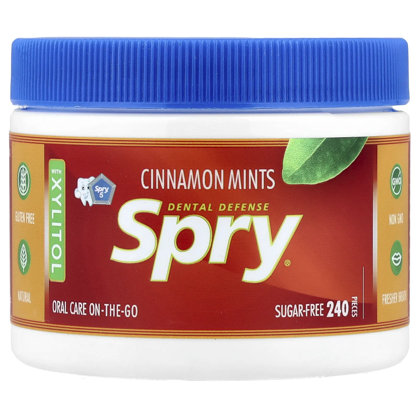 Xlear Spry®, Cinnamon Mints, 240 Pieces