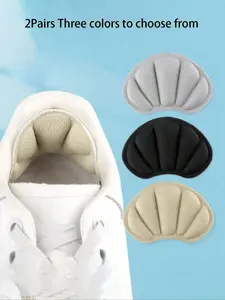 Self-Adhesive Heel Cushions, Comfortable Sponge Insoles, Breathable Anti-Slip Shoe Pads, Adjustable Half Size, Ideal Gift for Men and Women