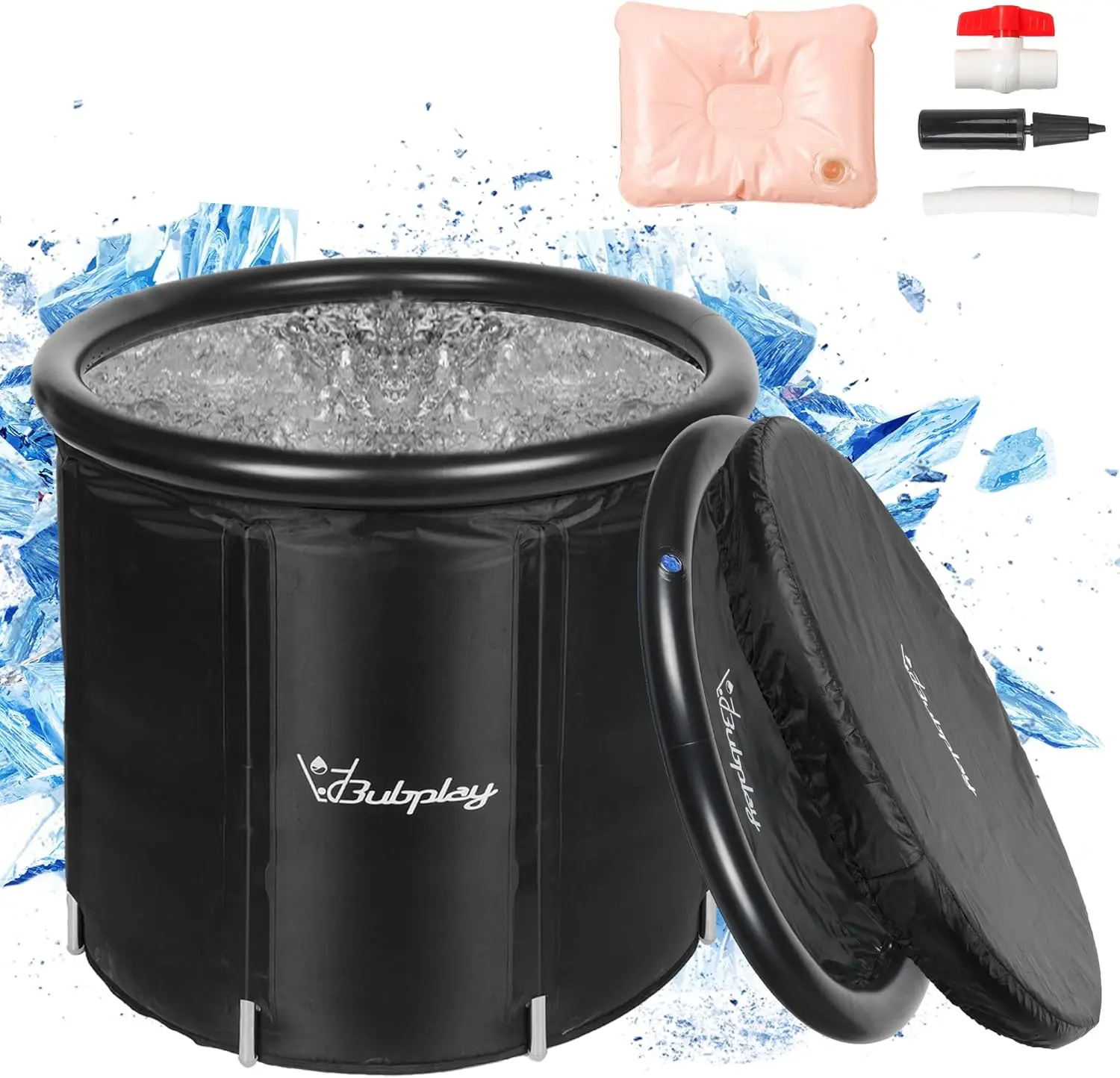 Cold Plunge Tub with Cover