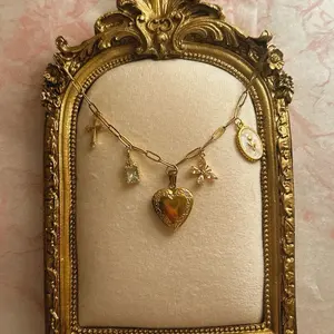 Vintage Inspired Locket Necklace
