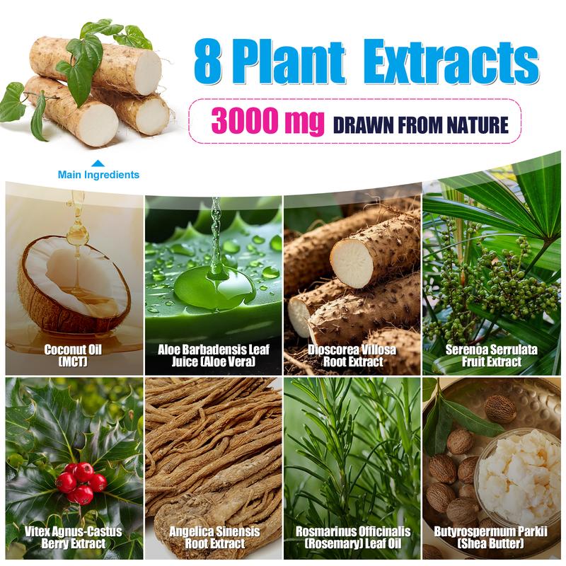 ATOANY Progesterone Cream for Women, Natural Bio-Identical Progesterone Supplement for Hormonal Balance and Support