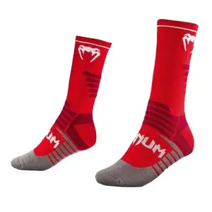 Venum Elite Performance Crew Socks - Red/Black