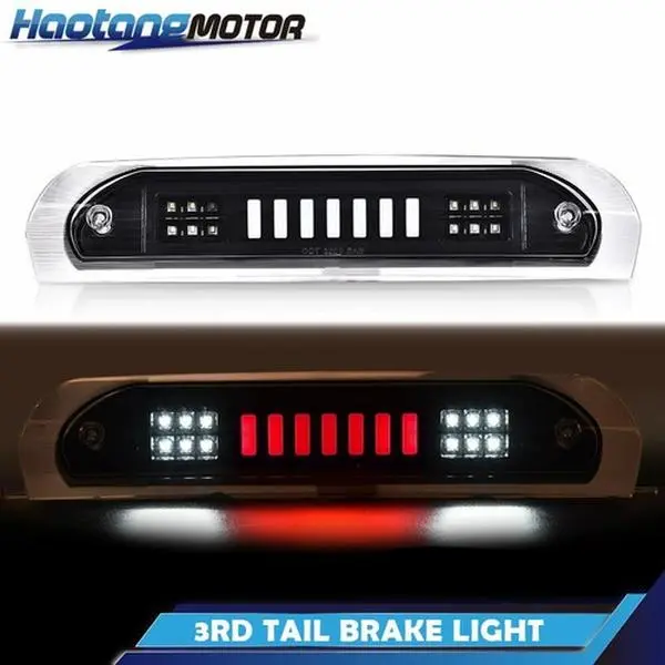 CROSSDESIGN LED Bar Third 3rd Tail Brake Cargo Led Lights, Compatible with 2002-09 Dodge Ram Trucks