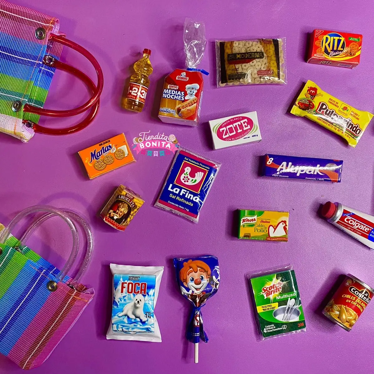 Mexican mini brands bundle (6 magnets ) Fridge Cartoon Colorful Mexican mini brands bundle (6 magnets ) Fridge Cartoon Colorful