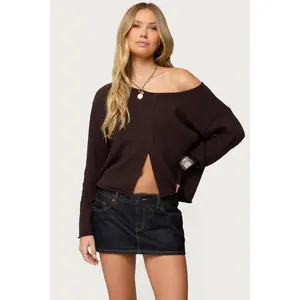Moyra Off Shoulder Knit Top