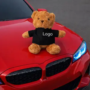 Cute Car Emblem Bear – Automotive Interior Decoration Collectible Dashboard Display Accessory