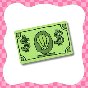 Green Dollar Card Skin - Super Cute & Durable Vinyl Sticker- Water-Resistant & Versatile for Various Card Sizes