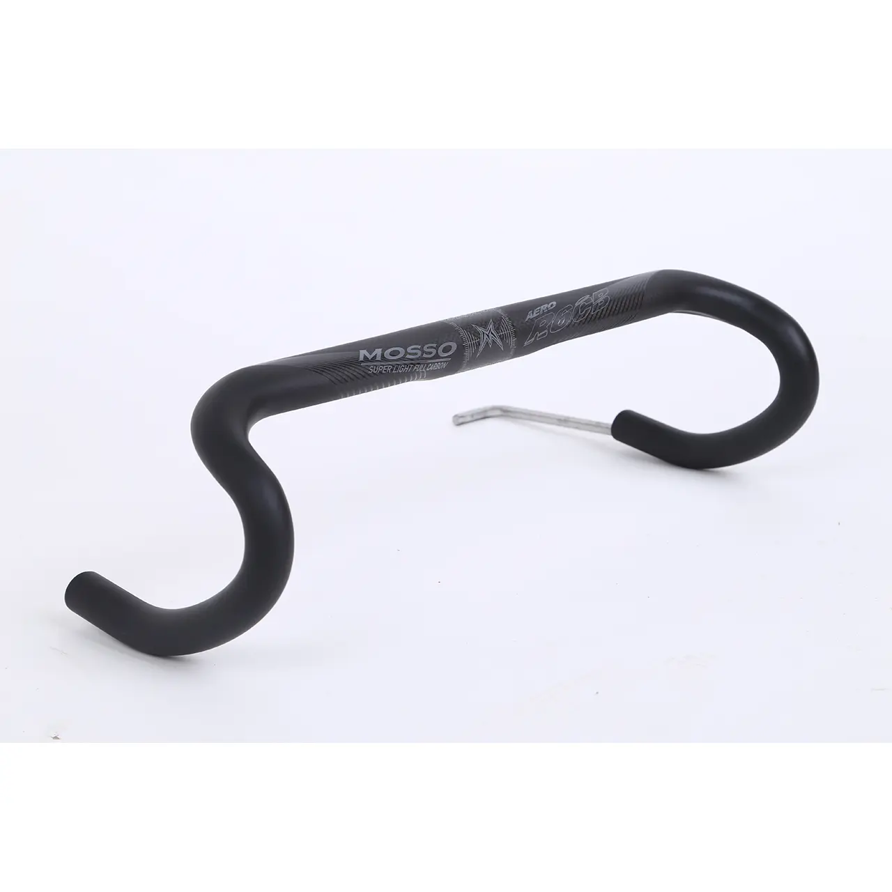 MOSSO R6 Full Carbon Fiber Road Bike Drop Bar - 31.8mm Clamp, 440mm Width, Matte Black