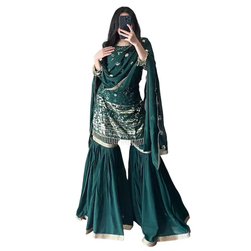 dark green wedding dress for Pakistani - TikTok Shop
