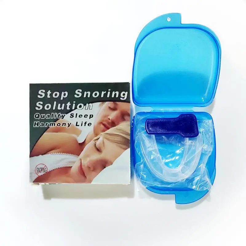 Anti-snoring device, anti-snoring, Physical anti-snoring and anti-grinding device, anti-molar silicone double-sided mouth guard