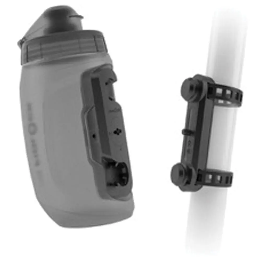 Fidlock 811663 Twist Deluxe 450ml Functional Storage Bottle with Unit Base, Strap, Mount & Bottle Holder for Kitchen Organization, Daily Use Home Supplies