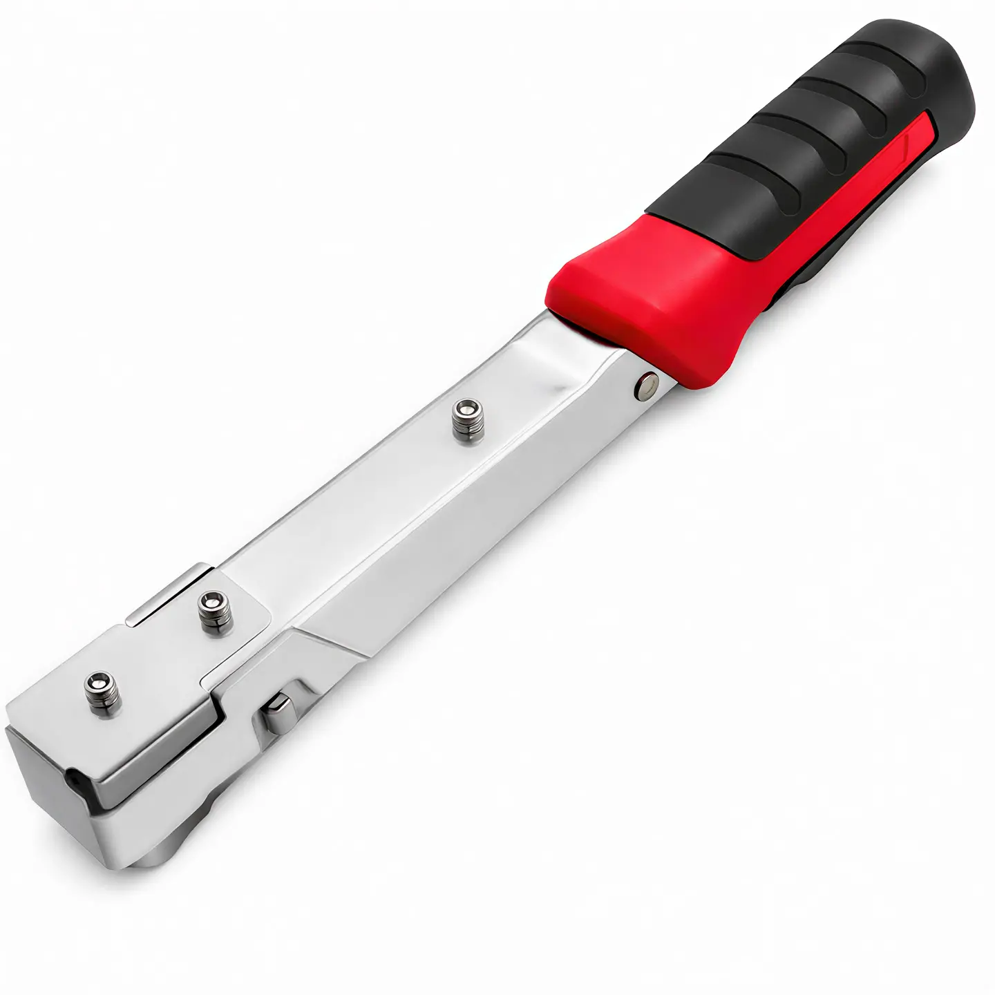 Heavy-Duty Manual Hammer Tacker Stapler for 5/16-Inch Staples, Handheld Staple Gun with Ergonomic Grip for Upholstery, Furniture Repair, Woodworking, Carpentry and Cable Fastening