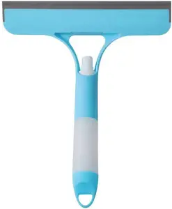 3 in 1 Window Cleaning Scraper Shower Squeegee for Glass Doors Mirror with Sprayer Squiggy for Windshield Cleaner Tool Washing Spray Home Floor Scraper