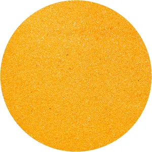Orange Pumpkin Colored Sand Vase Filler (1 LB, Approx. 1.25 Cups) | Multiple Color Choices Wedding Unity Ceremony Sand | Fish Bowl & Terrarium Sand
