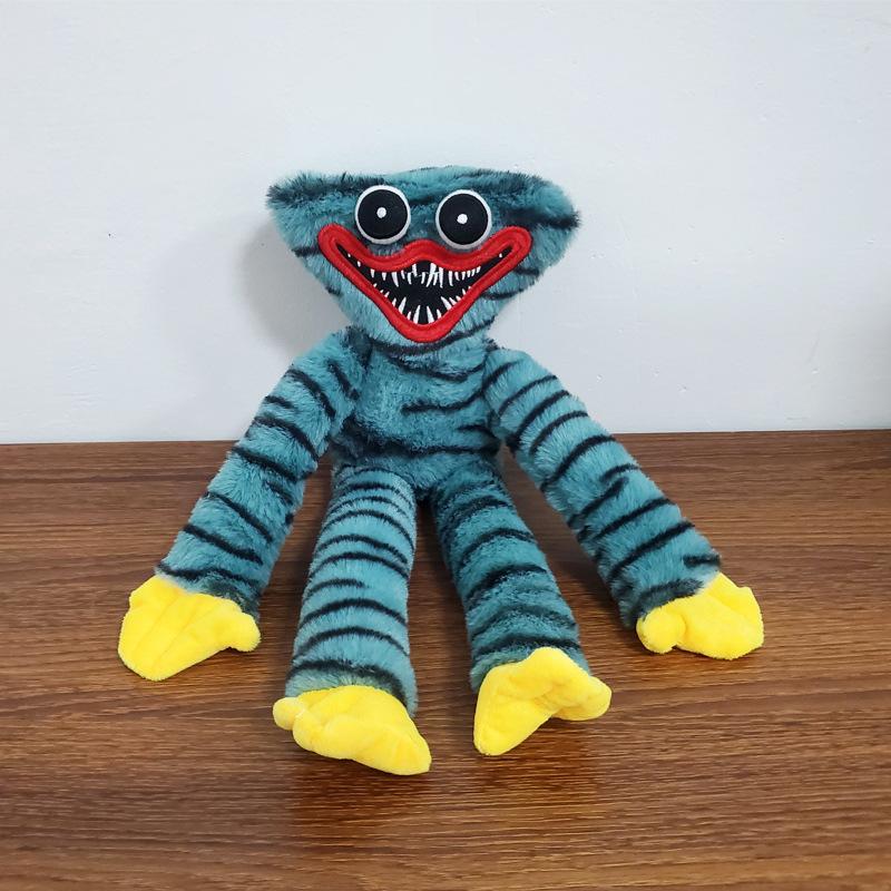 40cm 8 Styles Striped Huggy Wuggy Plush Toy Soft Stuffed Monster Doll Poppy Playtime Cartoon Game Plushie for Kids Gift
