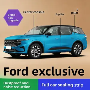 Ford Car Quiet Dustproof Rubber Sealing Strip, Door Sound Insulation Seal, Universal Control/b Column/c Column Seal, Easy Installation, Anti-Leakage