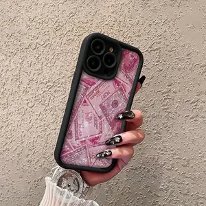 Money Pattern Phone Case, Casing, Anti-drop Cellphone Protective Case, Total Protective Shockproof Mobile Phone Cover for iPhone 16 15 14 13 12 11