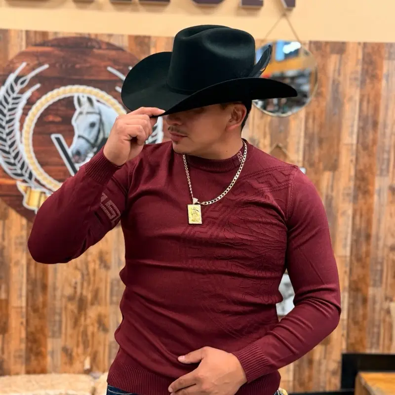 Men sweater Burgundy Men sweater Burgundy