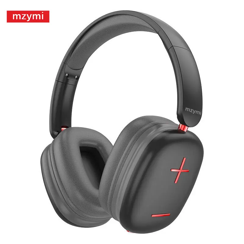 MZYMI Foldable,Wireless,Stereo,Headphones  True Wireless Open-Back PC Gaming Headset - Compatible with PCs and Mobile Devices - 24-bit High-Fidelity Audio, Broadcast-Grade Microphone, Floating Ear Foldable Wireless Stereo HeadphonesCups.