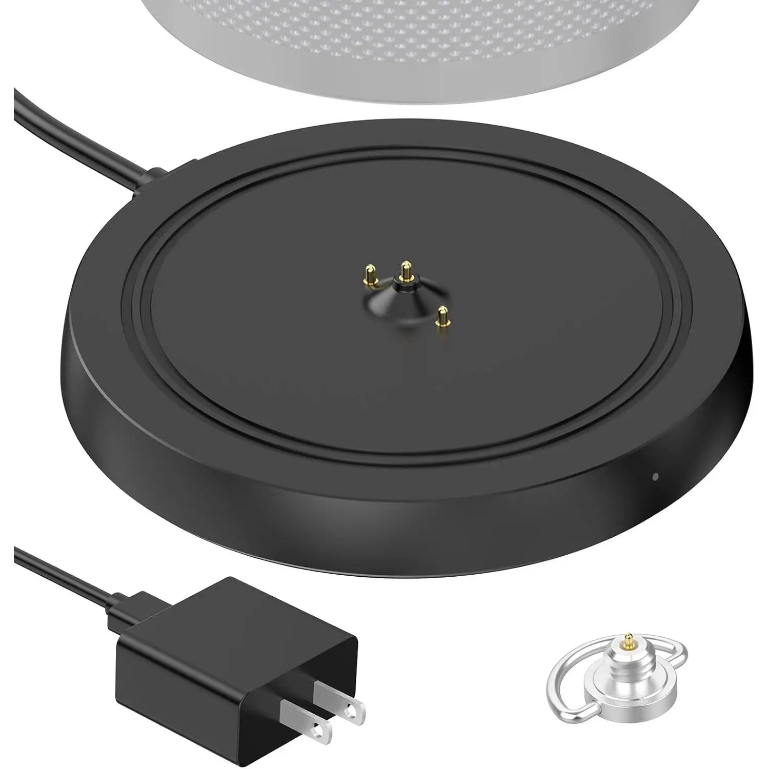 Power Up Charging Dock Compatible with Ultimate Ears UE Boom 3/Megaboom 3/Blast/Megablast(Wall Charger and 5 Feet Cable Included) Black(Not for Boom4/Megeboom 4)