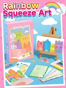 Rainbow Magic Scratch Art Set, 20 Premium Scratch Paper Sheets with 7 Color Tools, Gifts Create Floating Masterpieces & Postcards, Creative Christmas Gift,With Stickers