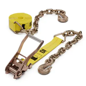 2 inch Ratchet Strap with Chain Extensions