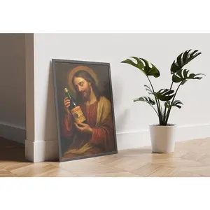 Funny Scottish Wall Art Scotland Glasgow Buckfast British Humour Print Picture