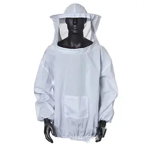 Military Zipper Bee Protection Suit Set, Safety Outdoor, Includes Hat and Protective Clothing, Prevents Mosquitoes and Bees Invasion