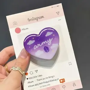 Kpop Kindle Grip, Cute Boy Band Phone Grip, Gift For Fans sticky magnetic mount, Compact Holder Stand