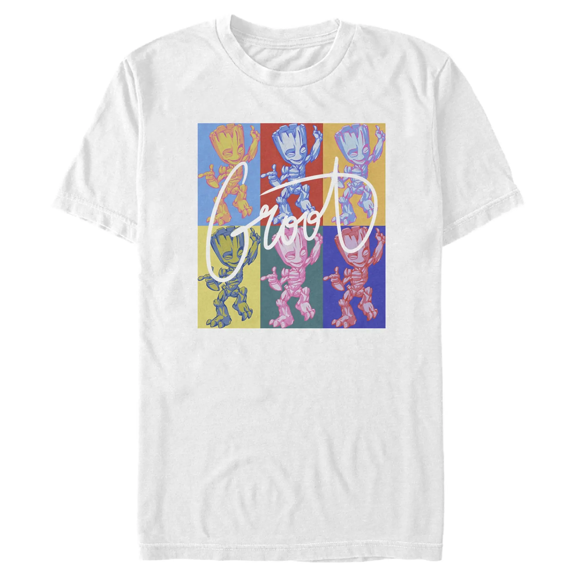 Men's Marvel Groot Pop Art T-Shirt