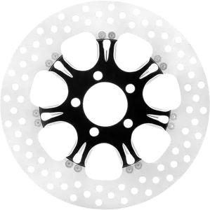 PERFORMANCE MACHINE (PM) Two-Piece Front Brake Rotor - Left - Virtue - 11.5" - Platinum Cut