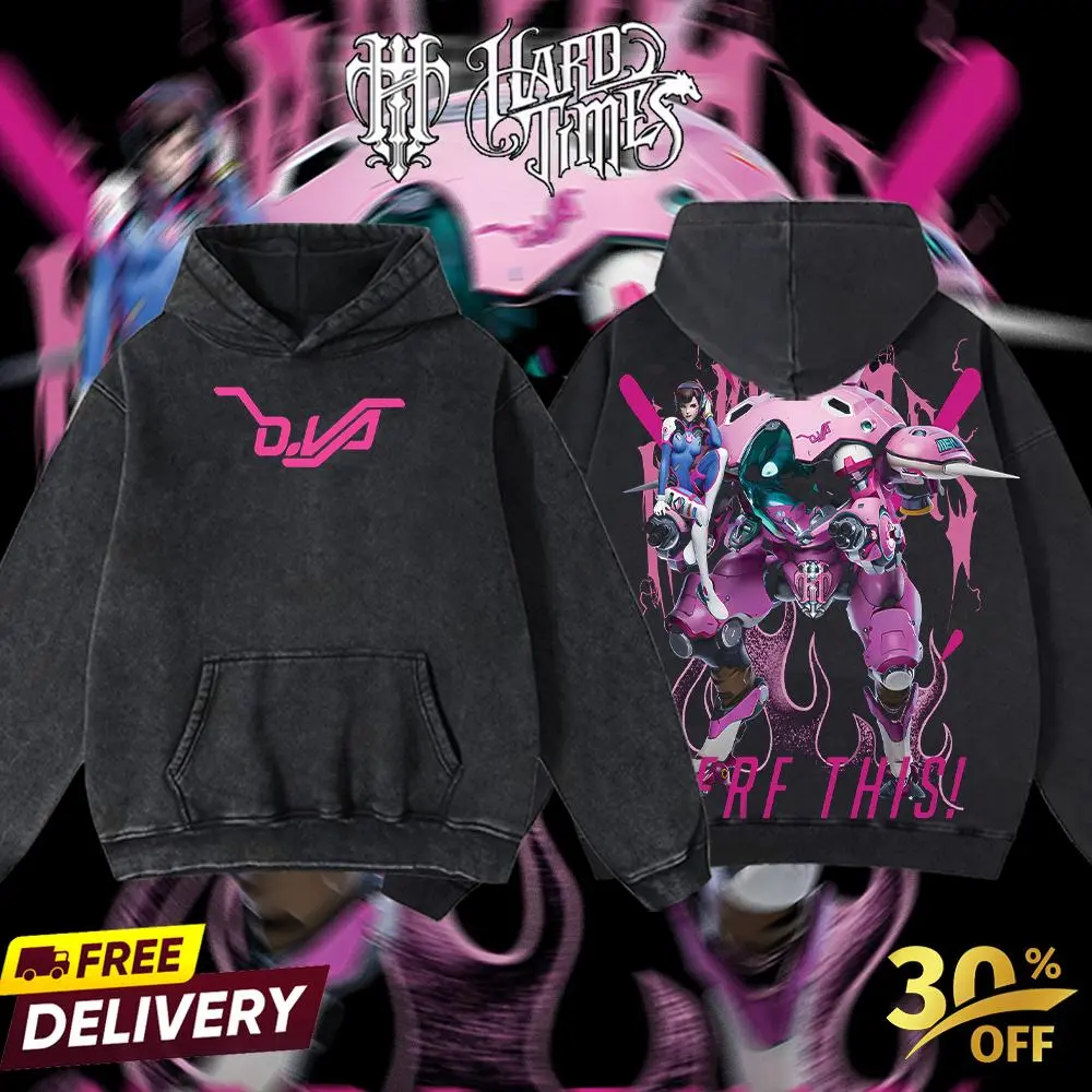 Washed Hoodie (D.va)